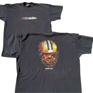 Vtg 90s Nike Meek Shall Inherit The Earth Shirt